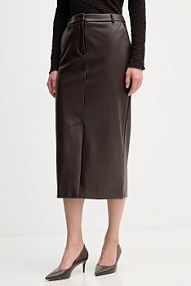 Spódnica Sandro Ferrone  brązowa S15YBFRIBES