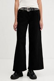 Jeansy Guess Jeans  czarne damskie W5YA0O.D0141