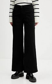 Spodnie eleganckie Guess Jeans  czarne damskie W5GB40.WGB51