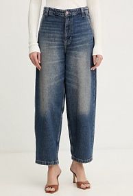 Jeansy Guess  granatowe damskie W5YA3C.D0973