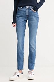 Jeansy Tommy Hilfiger  niebieskie damskie WW0WW46721