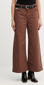 Jeansy Calvin Klein Jeans  brązowe damskie LV044D615G