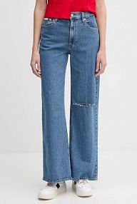 Jeansy Calvin Klein Jeans  niebieskie damskie LV047D908G