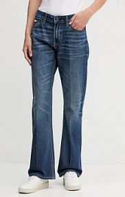 Jeansy Calvin Klein Jeans  granatowe damskie LV147D734G
