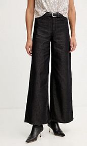 Jeansy Karl Lagerfeld  czarne damskie A4W10097