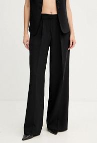 Spodnie eleganckie Boss Orange  czarne damskie 50545580