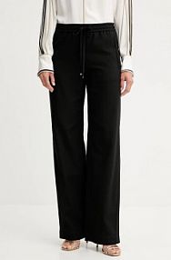 Spodnie eleganckie Boss  czarne damskie 50543268