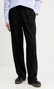 Spodnie eleganckie HUGO  czarne damskie 50545295