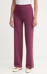 Spodnie eleganckie United Colors of Benetton  fioletowe damskie 47CKDF0A1