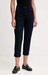 Spodnie eleganckie United Colors of Benetton  granatowe damskie 4FRXDF08E