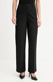 Spodnie eleganckie United Colors of Benetton  czarne damskie 4L4HDF07F