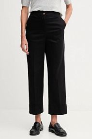 Spodnie eleganckie United Colors of Benetton  czarne damskie 4SJCDF07J