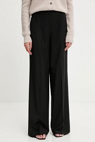 Spodnie eleganckie Blugirl Blumarine  czarne damskie RF5267.T207A