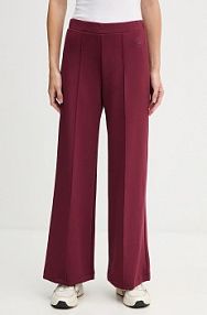 Spodnie dresowe United Colors of Benetton  bordowy damskie 3Y2F3F04K