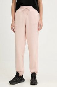 Spodnie dresowe Guess  pomarańczowe damskie V5BB10.KB681