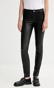 Spodnie skórzane Zadig&Voltaire  czarna RWPA01097