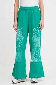 Spodnie dresowe Puma  zielone damskie 632845