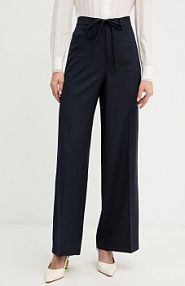 Spodnie eleganckie Twinset  granatowe damskie 252TT212A