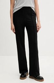 Spodnie dresowe Calvin Klein Jeans  czarne damskie LV047B240G