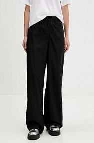 Spodnie dresowe HUGO Blue  czarne damskie 50546796