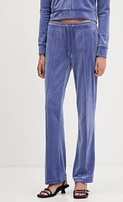Spodnie dresowe Juicy Couture  fioletowe damskie JCWBJ225307