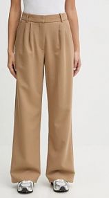 Spodnie eleganckie Abercrombie & Fitch  zielone damskie KI156.4474.42