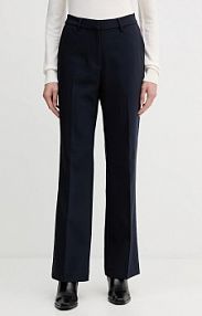 Spodnie eleganckie Gant  granatowe damskie 4150334