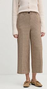 Spodnie eleganckie United Colors of Benetton  beżowe damskie 44BWDF0AA