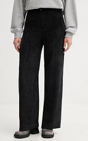 Spodnie eleganckie United Colors of Benetton  czarne damskie 4Q5GDF0AI