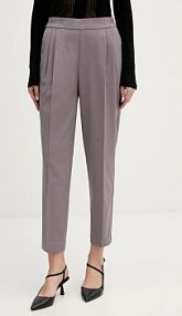 Spodnie eleganckie Sisley  szare damskie 41YPLF043