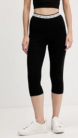 Legginsy Tommy Jeans  czarne damskie DW0DW22506