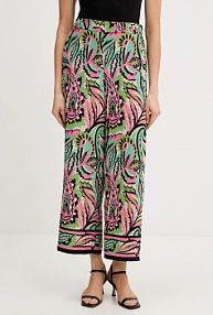 Spodnie eleganckie Joseph Ribkoff  zielone damskie 252142.