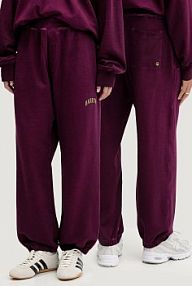 Spodnie dresowe Barrow  fioletowe damskie F5BWUAFP028