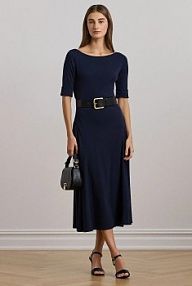 Sukienka Lauren Ralph Lauren  granatowa 200973599