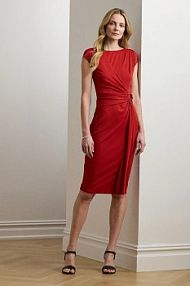 Sukienka Lauren Ralph Lauren  czerwona 200973601