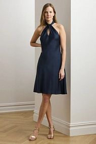 Sukienka Lauren Ralph Lauren  granatowa 253970773