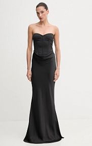 Sukienka Rotate  czarna 114330100