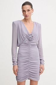 Sukienka Rotate  fioletowa 1143491429