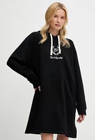 Sukienka Karl Lagerfeld  czarna A3W44010