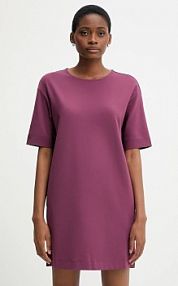 Sukienka United Colors of Benetton  fioletowa 47CKDV0BW