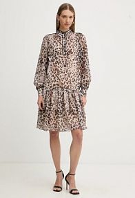 Sukienka Fracomina  beżowa FJ25WD1004W41