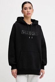 Bluza przez głowę Guess  czarna V5BQ12.KB681