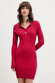 Sukienka Tommy Jeans  różowa DW0DW22183