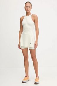 Sukienka adidas by stella mccartney  beżowa JM1409