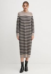 Sukienka Tommy Hilfiger  beżowa WW0WW46761