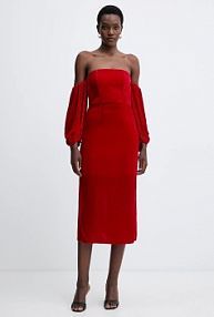 Sukienka Forte Forte  czerwona 14350.mydress