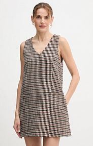 Sukienka Tommy Hilfiger  brązowa WW0WW48267