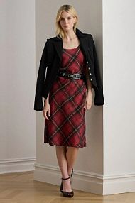 Sukienka Lauren Ralph Lauren  czerwona 200979919