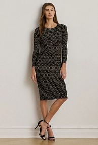 Sukienka Lauren Ralph Lauren  czarna 200980037