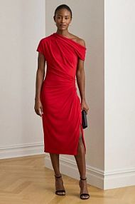 Sukienka Lauren Ralph Lauren  czerwona 200980223